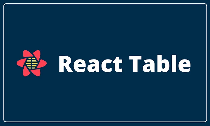 a feature logo image for react tables